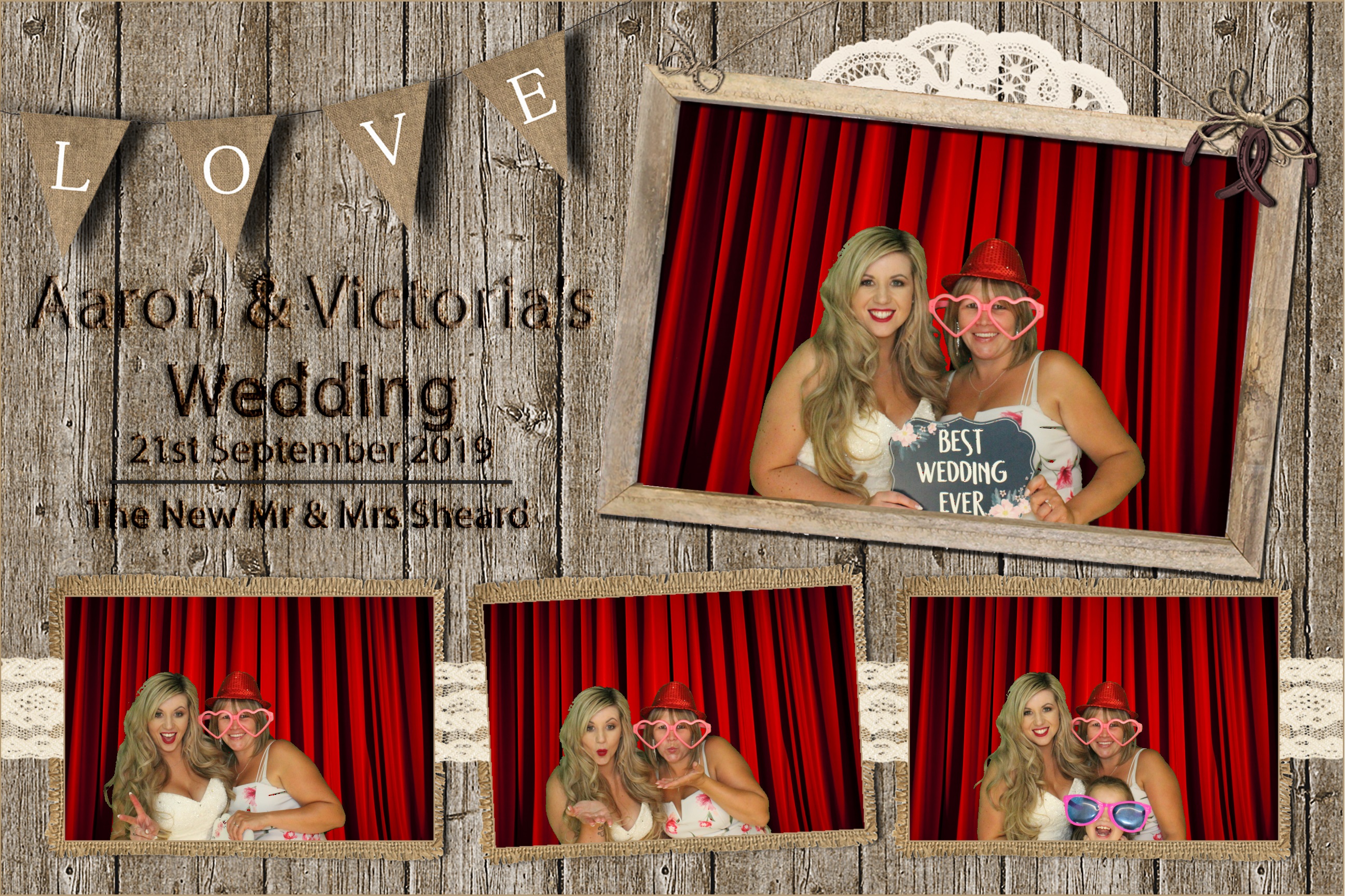 Aaron & Victoria's Wedding  | View more photos from the event at images.mobile-photo-booth.com/u/MobilePhotoBoothUK/Aaron-Victorias-Wedding
